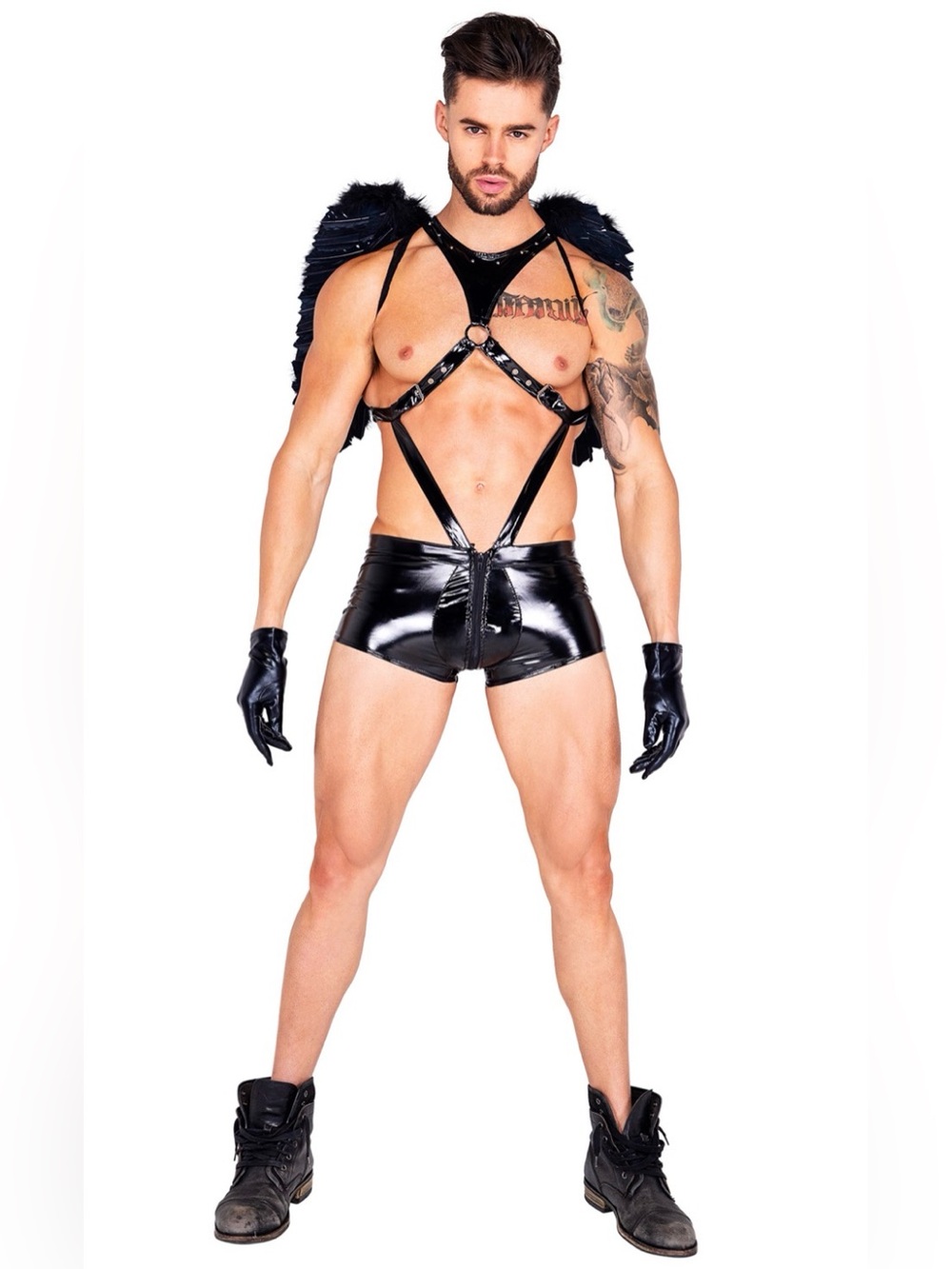 Dark Angel Men’s Costume By Roma - Brand New